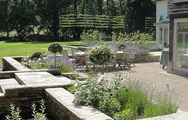 mill house garden design and landscape